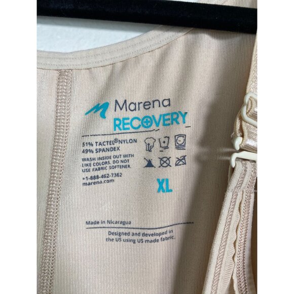 Marena Recovery Beige Compression Bodysuit Size XL Post SurgeryThigh length - Picture 12 of 15